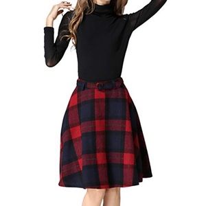 Plaid skirt